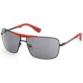 SUNGLASSES - POLARIZED FASHION SUN GLASSES WEB EYEWEAR BLACK MEN WE0295 6402A