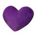 WANYNG Pillow Case Love Heart Confus Pillow Case Plush Shaggy Soft Cover Sofa Room Pillowcase Decor pillowcase Purple