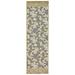 Saphir Mah Modern Floral & Botanical Brown/Gray/Ivory 2 -6 x 8 Runner