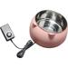 Boluotou Heated Pet Bowl Outdoor Dog Thermal-Bowl Mess Free 15Â°Slanted Bowl for Dogs and Cats Non-Skid & Non-Spill Easier to Reach Food Thermal-Bowl Heated Cat & Dog Bowl Pink