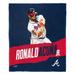 The Northwest Group Ronald Acuña Jr. Atlanta Braves 50" x 60" Player Silk Touch Throw Blanket