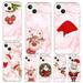 Merry Christmas Elk Santa Soft Silicone Phone Case for iPhone 14 13 13Pro 13Pro Max 12 12Pro 12Pro Max 11 Pro Max XS XR X 6S 7 8 Plus Case Protection Back Cover