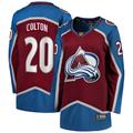 Women's Fanatics Branded Ross Colton Maroon Colorado Avalanche Home Breakaway Player Jersey