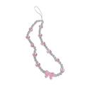 Lovely Beaded Phone Hanging Lanyard Phone Beaded Rope Phone Accessories