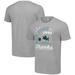 Men's Starter Heather Gray San Jose Sharks Arch City Team Graphic T-Shirt