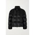 Moncler - Byrone Appliquéd Quilted Shell Down Jacket - Black