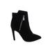 J.Crew Ankle Boots: Black Print Shoes - Women's Size 6 - Pointed Toe