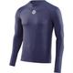 SKINS Herren Shirt Kompressionsshirt S1 Long Sleeve, Größe XL in Blau