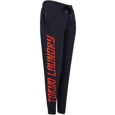 Sweatpants Sporty Brushback Fleece Cuffed Joggers in Sky Captain Navy / 12 - Tokyo Laundry