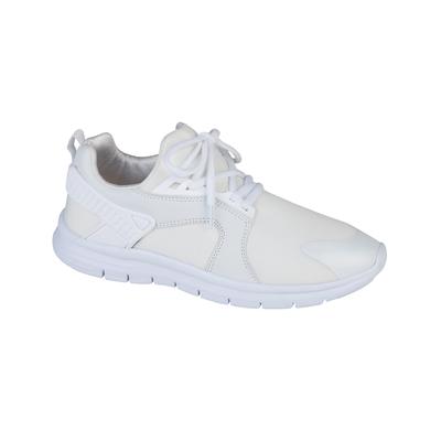 Shoes Mens Renagade Lace Up Running Trainers in White / UK 9 - Tokyo Laundry