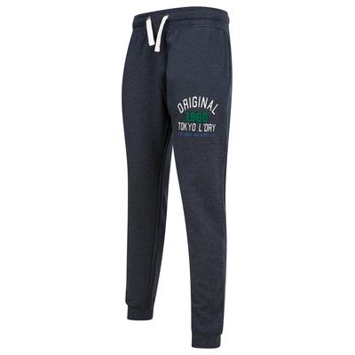 Sweatpants OG Tokyo Brushback Fleece Cuffed Joggers in Sky Captain Navy Marl / XXL - Tokyo Laundry