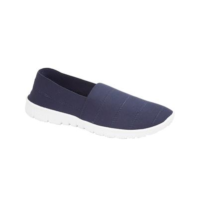Shoes Womens Nadia Elasticated Slip On Plimsolls in Navy / UK 5 - Tokyo Laundry