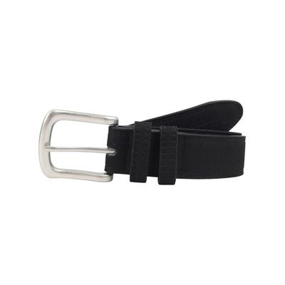 Belt George Suede Effect Faux Leather Belt in Black / L/XL - Tokyo Laundry