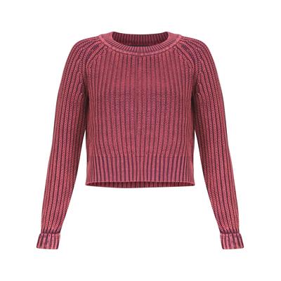 Jumpers Womens Amara Reya Fern Crew Neck Jumper in dark Purple / 14 - Tokyo Laundry