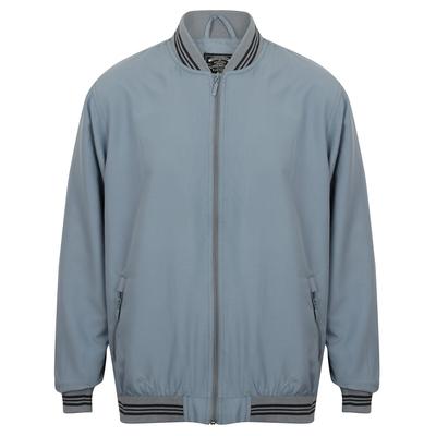 Coats / Jackets Frewin Striped Ribbed Detail Bomber Jacket in Airforce - Kensington Eastside / L - Tokyo Laundry