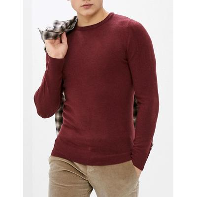 Jumpers Olsen Soft Cashmillon Crew Neck Jumper In Zinfandel - Kensington Eastside / XXL - Tokyo Laundry