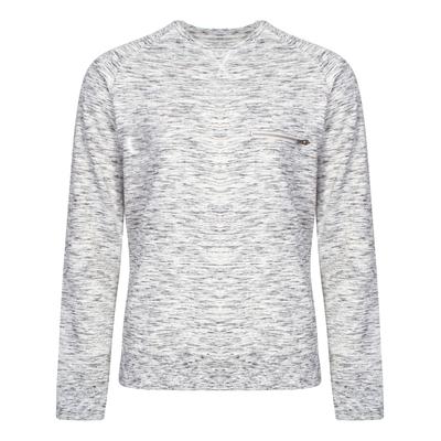 Hoodies / Sweatshirts Mens Bryan Slub Sweatshirt in Grey Space Dye / S - Tokyo Laundry