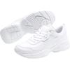 Sneaker PUMA "CILIA MODE", Gr. 37, weiß (puma weiß, puma silber), Synthetik, sportlich, Schuhe