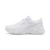 Sneaker PUMA "CILIA MODE", Gr. 41, weiß (puma weiß, puma silber), Synthetik, sportlich, Schuhe