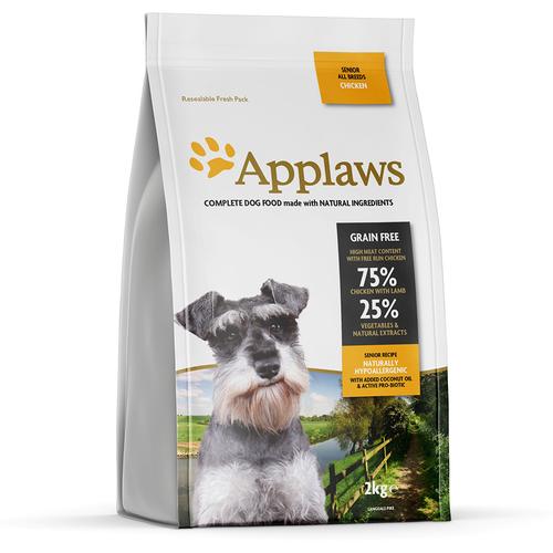 2kg Applaws Huhn Senior Hundefutter trocken