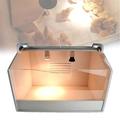 BiiKoon Brooder Box For Chicks Heat Up 20 Chicks Starter Kit Chicken Coop Chicken Cage Heat Plate Incubators For Chicken/duck/bird/lizard Heating (Size : S/48 * 30 * 32CM)