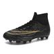 Mens Football Boots High Top Spike Shoes Youth Breathable Turf Football Shoes Outdoor Kick Sports Shoes Professional Athletic Shoes Wearable Training Shoes Athletic Training Shoes