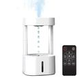 Anti Gravity Humidifier,580ml Cool Mist Humidifiers Air Humidifier Anti Gravity Water Droplet Humidifiers USB Portable Desktop Humidifier Machine for Home Baby Bedroom Office Travel (White)