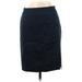 Ann Taylor Casual Skirt: Blue Print Bottoms - Women's Size 6
