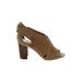 Nine West Heels: Tan Shoes - Women's Size 8 1/2
