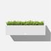 Veradek Block Series Railing Window Box Planter Plastic in White | Wayfair TRBRV36W