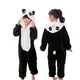 Pyjama d'hiver pour enfants vêtements de nuit pour enfants panda dinosaure licorne kigurumi