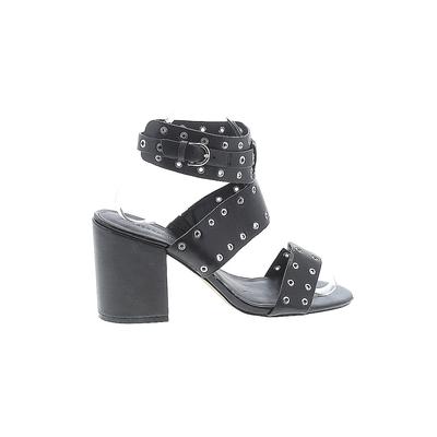 Rebecca Minkoff Sandals: Black Shoes - Women's Size 7 - Open Toe