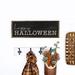 The Holiday Aisle® Happy Halloween Black Wood in White/Black | 24 H x 8 W x 1.5 D in | Wayfair C0E259DC264146028F572211603AC853