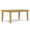 Latitude Run® 40" Solid Oak Dining Table Wood in Brown | 29.5 H x 40 W x 66 D in | Wayfair 92AE52ABDE344464B34D8DD8B901398B