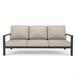 Birch Lane™ Townsend 80" Wide Outdoor Patio Sofa w/ Sunbrella Cushions Metal/Rust - Resistant Metal/Sunbrella® Fabric Included in Gray | Wayfair