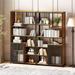 Multipurpose Bookshelf Storage Rack, with Enclosed Storage Cabinet,for Living Room,Home Office,Kitchen(Combined Type)