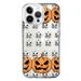 MUNDAZE Case for Apple iPhone 15 Pro Max Slim Hard Shell Soft TPU Hybrid Shockproof Heavy Duty Protective Phone Cover - Halloween Spooky Horror Scary Jack O Lantern Pumpkins