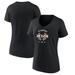 Women's Fanatics Branded Max Verstappen Black 2023 F1 World Drivers' Champion Flag V-Neck T-Shirt
