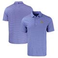 Men's Cutter & Buck Royal San Jose State Spartans Big Tall Forge Eco Double Stripe Stretch Recycled Polo