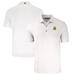 Men's Cutter & Buck White Oregon Ducks Big Tall Forge Eco Stretch Recycled Polo