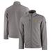 Men's Cutter & Buck Gray Oregon Ducks Evoke Eco Softshell Recycled Full-Zip Jacket