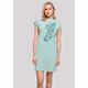 Shirtkleid F4NT4STIC "Drachen" Gr. XS, blau (bluemint) Damen Kleider Freizeitkleider Print