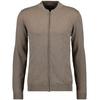 Strickfleecejacke RAGMAN, Herren, Gr. M (48/50), braun (camel), 95% Baumwolle 5% Cashmere, Langarm, Jacken
