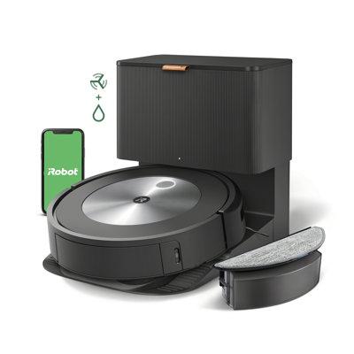 iRobot® Roomba Combo™ j5+ Self-Emptying 2-in-1 Robot Plastic in Gray | Wayfair j557020
