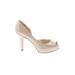 Nine West Heels: Tan Shoes - Women's Size 9