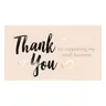 Lot de 50 cartes de remerciement pour le soutien de ma petite carte de vœux carte de remerciement