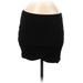 The Vanity Room Casual Mini Skirt Mini: Black Solid Bottoms - Women's Size Medium