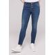 Slim-fit-Jeans SOCCX Gr. 29, Normalgrößen, blau Damen Jeans Röhrenjeans