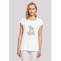 T-Shirt F4NT4STIC "Disney Classics Bambi Klopfer" Gr. S, weiß Damen Shirts T-Shirts