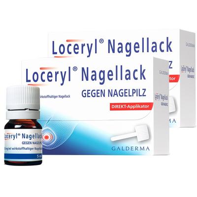 Loceryl Nagellack gegen Nagelpilz Doppelpack 2x5 ml Wirkstoffhaltiger Image